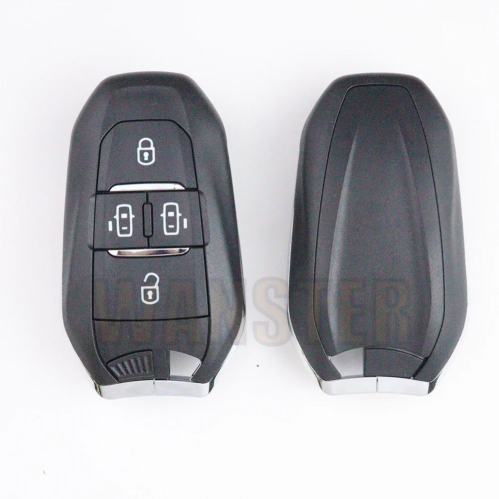 3 4 BT Car Key Fob Case Shell Housing for Peugeot 308 408 508 2008 3008 4008 5008 for close-up view