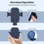 TOPK Car Phone Holder Mount | Air Vent Hands-Free Cradle for 4 to 7 Inch Phones alternate view