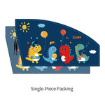 1Pcs Car Cartoon Cute Spaceman Magnet Side Window Sunshades Windshield Sunshade Rea additional angle
