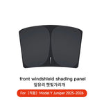 YZ for Tesla Model 3 Y Juniper Highland 2021-2025 Car Side Window Sunshade with Suctio close-up view