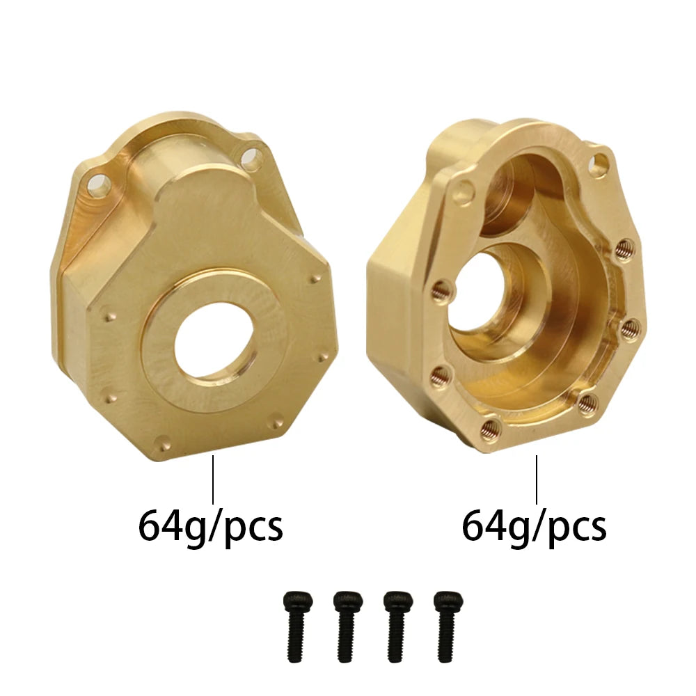 1/10 Brass Counter Weight Set for TRX4 TRX6 Portal Axle detail view