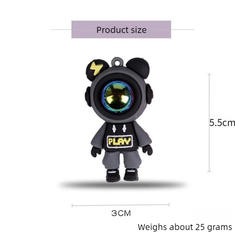 Car Air Outlet Perfume Clip | Cartoon Astronaut Car Freshener and Decoration additional angle