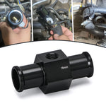 Black Water Temp Gauge Adapter | Radiator Temperature Sensor Joint Pipe for 18MM 20MM lifestyle view