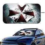 Classic Movies Resident Evil Windshield Sunshade | Car Sun Visor for UV Protection an lifestyle view
