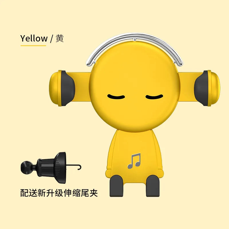 Gravity Car Phone Holder Air Vent Clip Universal Multifunctional Car Phone Mount for IPhone Xiaomi Samsung Car Accessories