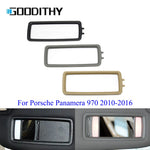 Car Inner Left Right Sun Visor Mirror Holder Outer Panel Makeup Cosmetic Cover  For Porsche Panamera 970 2010-2016 970731031AY1