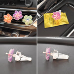 3 PCS Rotate Windmill Car Air Freshener Vent Clips Cute Air Vent Clip with Fragrance Pad Vehicle Air Outlet Interior Decoration
