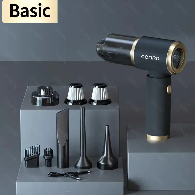 CENRR 210000PA Mini Car Vacuum Cleaner | Wireless Handheld Blower for Car & Home alternate view