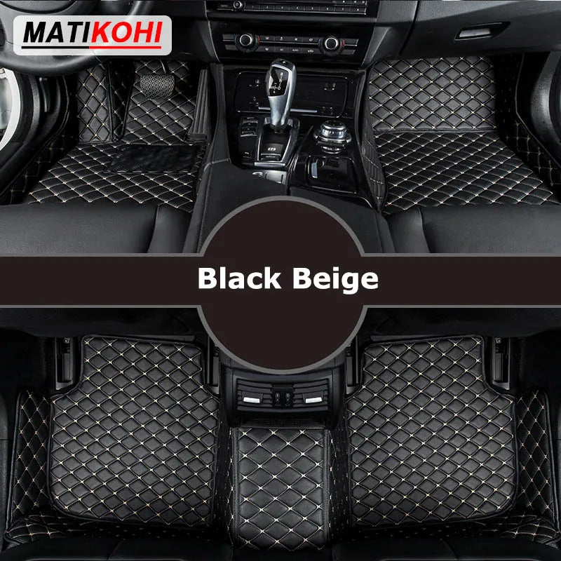 MATIKOHI Custom Car Floor Mats For Citroen C5 2th 3th Auto Carpets Foot Coche Accessorie