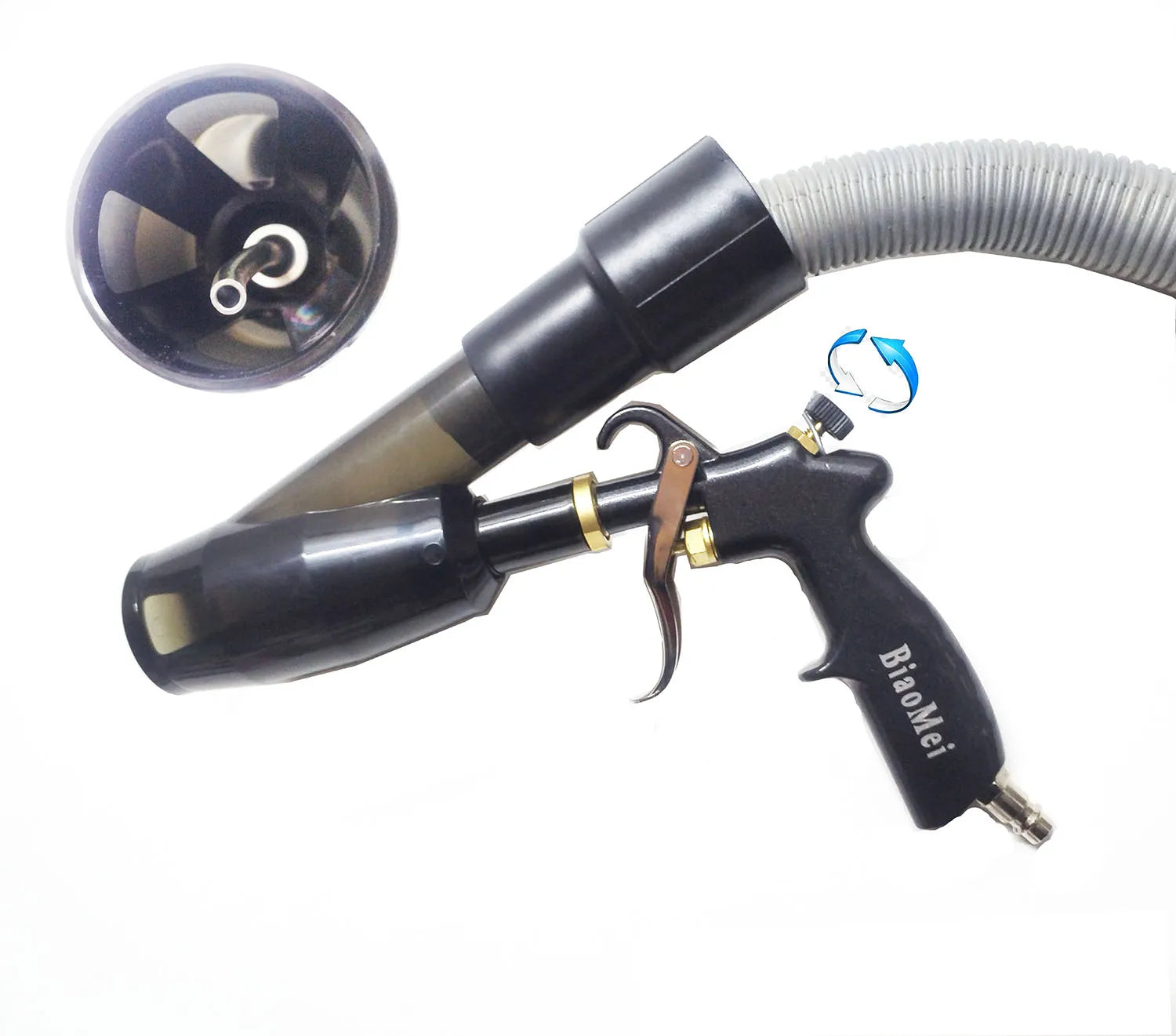 Car Interior Detailing Tornado Air Blow Gun | Cleaning Tool for Dust and Dirt