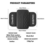 Leather Car Armrest Storage Bag Auto Center Console Protective Pad Auto Accessories For Ebro S400 S700 S800 Jaecoo J7 J8 Omoda 5