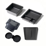 Interior Console Organizer Storage Tray Armrest Box Secret Privacy Holder Coaster Mat Fo detail view