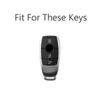 Fashion Car Remote Key Case Cover For Mercedes Benz A C E S G Class GLC CLE CLA GLB GLS W177 W205 W213 W222 X167 AMG