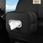 2025 Car Tissue Box Holder Microfiber Leather Car Center Console Armrest Napkin Box Sun Visor Backseat Tissue Case with Fix Stra