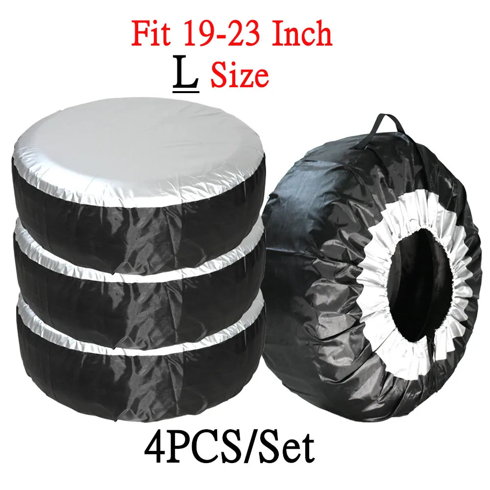 Spare Tire Cover Case | Waterproof Wheel Storage Bag for Vehicle Protection alternate view