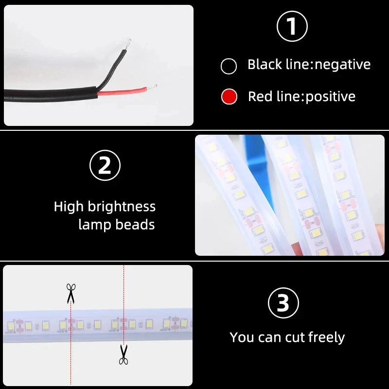150cm LED Daytime Running Light Scan Starting Car Hood Decorative Lights DRL Auto Eng lifestyle view