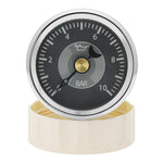 Retro Classic 52mm Gauge Set | Oil Pressure Voltmeter Fuel Water Temp for Car Boat 12V close-up view