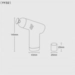 Mini Cordless Car Polishing Machine | 2-Speed Electric Buffer for Scratch Removal detail view