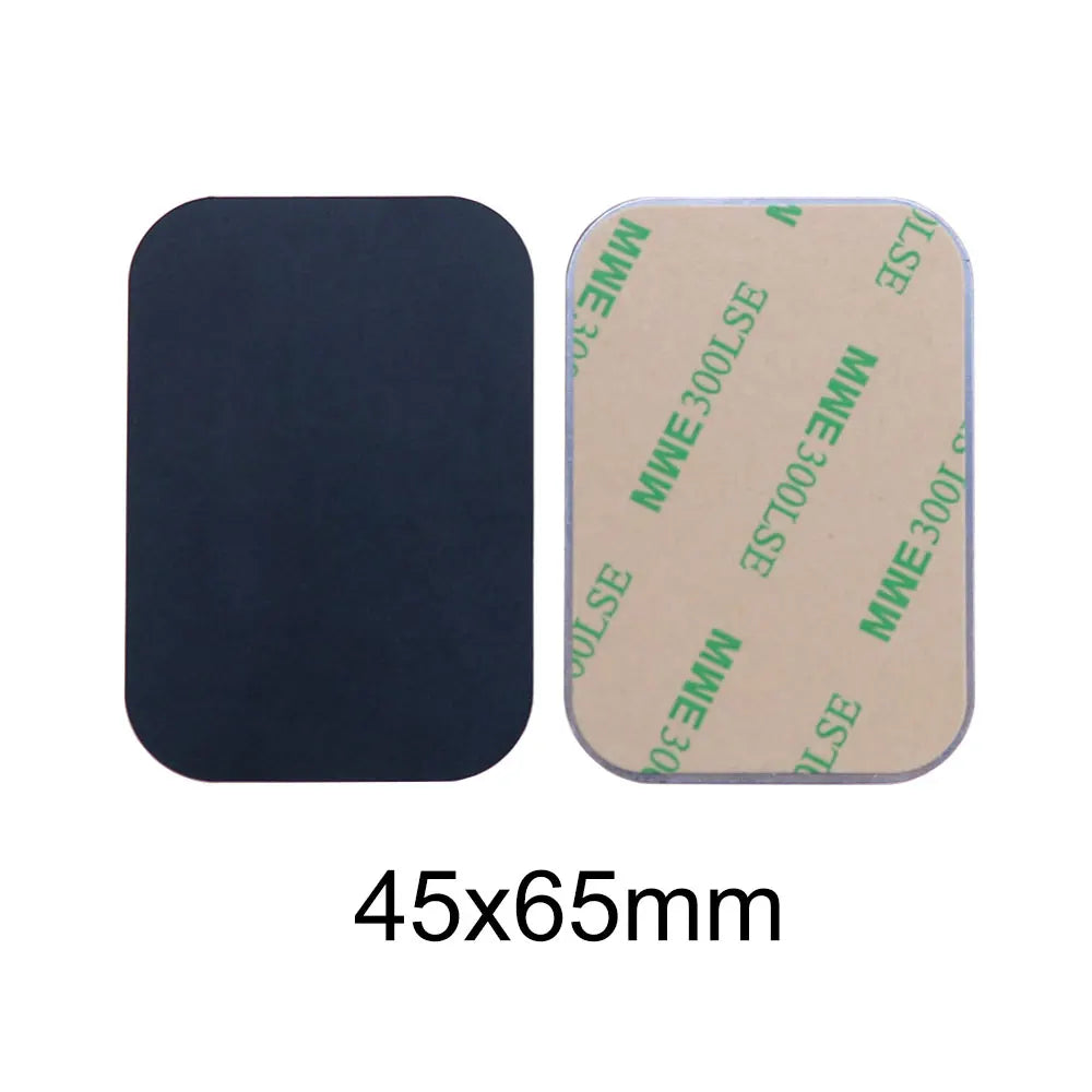 10 Pieces Metal Plate Sticker | Universal Iron Sheet for Magnetic Car Phone Mount additional angle