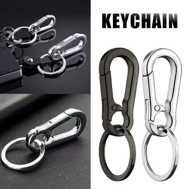 Zinc Alloy Car Key Ring Anti-Lost Keychain alternate view