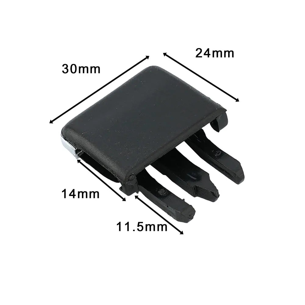 8pcs/set Air Vent Clips Replacement For Toyota For Corolla Car Vehicle Air Conditioning Vent Louvre Adjust Slice Clips Black