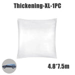 Disposable Transparent Car Cover | Dustproof Rainproof PE Film Protection detail view