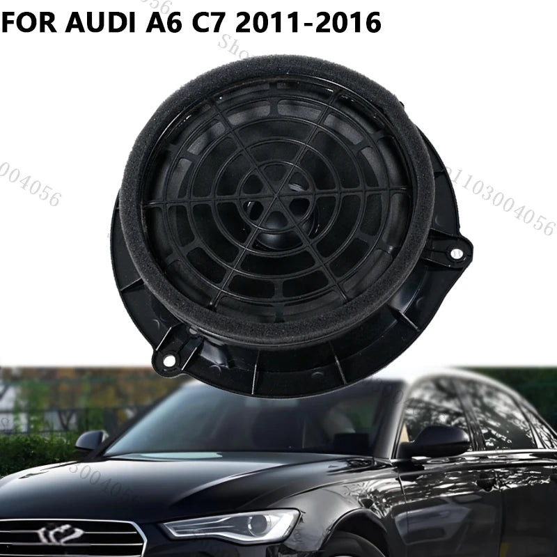 Front Rear Door Speaker Tweeter Middle Bass Horn For Audi A6 C7 2011 2012 2013 2014-2016 Car Accesso