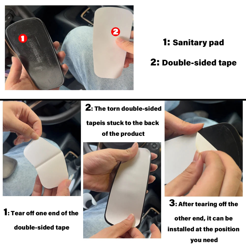 1PC Car Knee Pads Leg Pads Car Leg Rests Knee Pads Car Door Control Leg Pads Univer additional angle