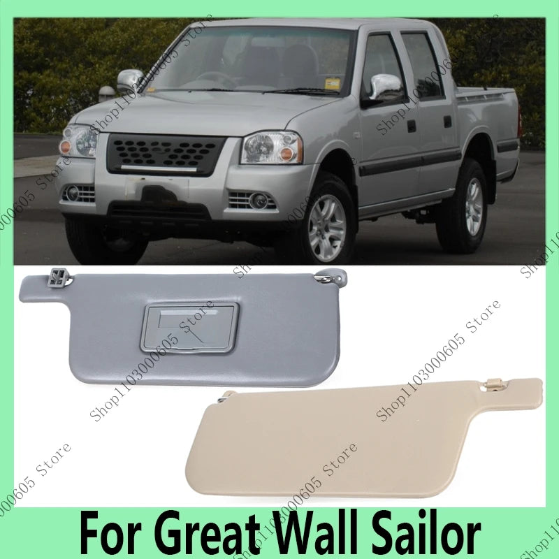 Car Sun Visor For Great Wall Sailor  Auto Parts Sunshade Replacement  With Makeup Lens
