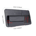Car Sun Visor Organizer with Glasses Holder, Card & Pen Pockets