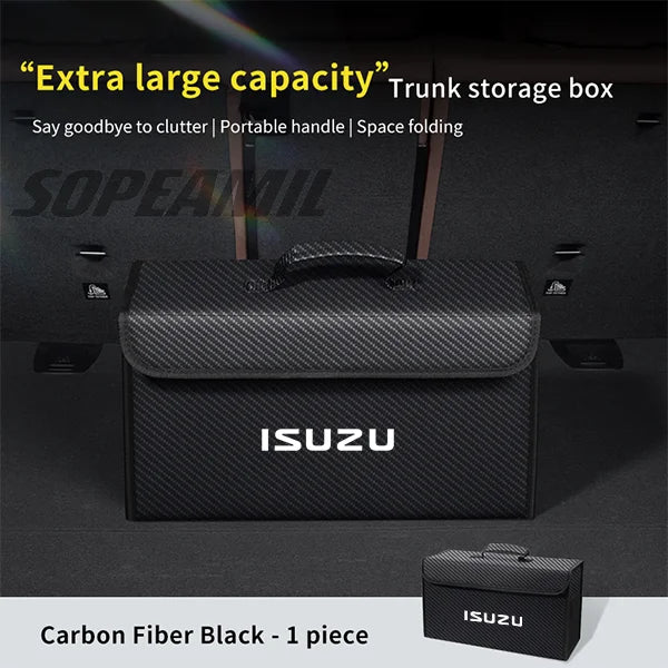 Car Trunk Organizing And Storage Box For Isuzu D-MAX D MAX Dmax I II WFR VAN NFR ATV TRO detail view
