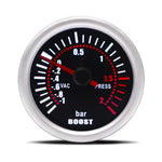 52mm Car Gauge Set | 12V Universal Tachometer Boost Meter Water Temp Oil Temp Oil Pre alternate view