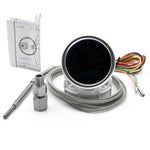 52mm 8-in-1 Car Gauge Set | Water Temp Oil Temp Oil Pressure Voltmeter Vacuum Tachome lifestyle view