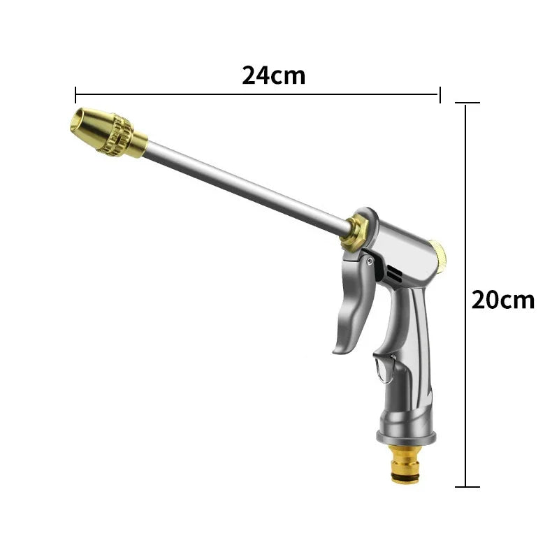 Portable High Pressure Water Gun | Adjustable Metal Cleaning Car Wash Nozzle lifestyle view