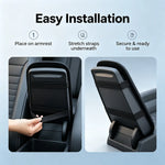 Universal Car Armrest Cushion Cover Soft Pads Center Console Arm Rest Protector Anti-Scratch Comfort Auto Interior Accessories