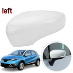 Glossy Black/White Car Side Door Rearview Mirror Cover Cap For Renault Clio 4 Mk4 / Zoe / Captur 2012-2019 Door Wing Mirror Case