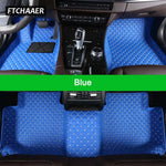 FTCHAAER Custom Car Floor Mats For Porsche Cayenne Auto Carpets Foot Coche Accessorie