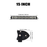 15 Inch 20 Inch 32 Inch LED Light Bar | Super Slim Work Light for Trucks and Offroad close-up view