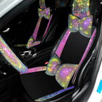 Ladies Car Interior Accessories Shiny Diamond Universal Car Seat Cover Fashion Luxury Ic detail view