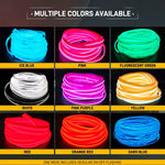 Car Interior Decorative Lamps EL Wiring Neon Strips Dashboard Auto LED Ambient Lights DIY Flexible Atmosphere Lamp 1M/3M/5M
