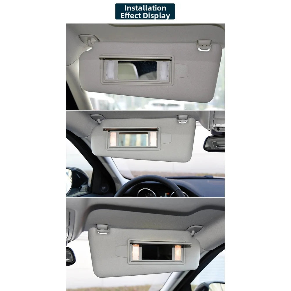 Car Sun Visor Vanity Mirror Cover Plate For Blocking Sunlight FOR RANGE ROVER EVOQUE 2015+ LR063681 Automotive Accessories