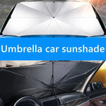 Car Sunshade Umbrella Windshield Sun Shade Protector close-up view