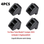 2025 Launch For Tesla MODEL 3 Highland Y Silicone Car Air Vent Air Freshener Adapter Air Outlet Aromatherapy Fragrance Clip