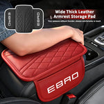 Leather Car Armrest Storage Bag Auto Center Console Protective Pad Auto Accessories For Ebro S400 S700 S800 Jaecoo J7 J8 Omoda 5