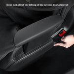 For Tesla Model YL Six Seats Second Row Armrest Protective Cover Silicone Handrail El lifestyle view