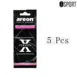 3-60Pcs X Version Car Air Refresher Car Suspension Decoration Home Bathroom Refresher Natural Perfume Car Interior Hanging Paper