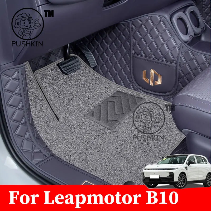 RHD LHD Car Floor Mats For Leapmotor B10 2025 2026 Custom Auto Foot Pads Automobile Carpet Cover Interior Accessories