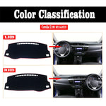 Car Dashboard Cover Dash Anti-UV Mat For Toyota Corolla E180 E150 2006-2018 detail view