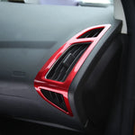 ABS Air Conditioning Vent Sequins Air Conditioner Vents Sticker for Ford Focus 3 4 2012- 2017 car accessories interior