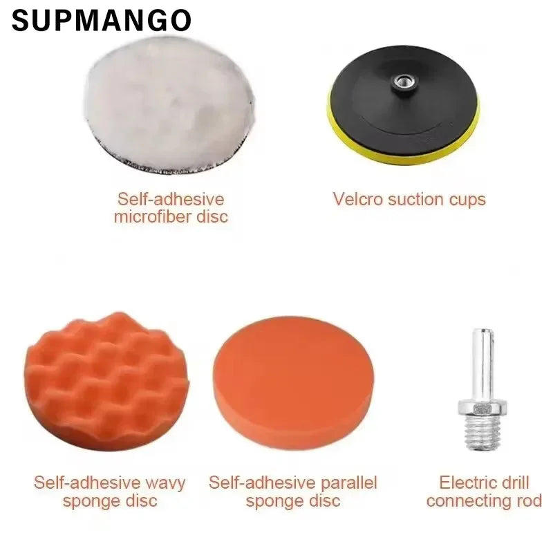 3 Inch Car Polishing Kit | Foam Sponge Buffing Pads for Drill lifestyle view